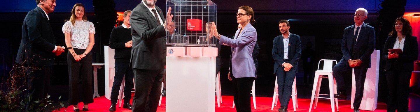 The opening of the Lyon campus, emlyon business school
