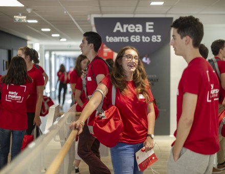 Etudiants sur le campus