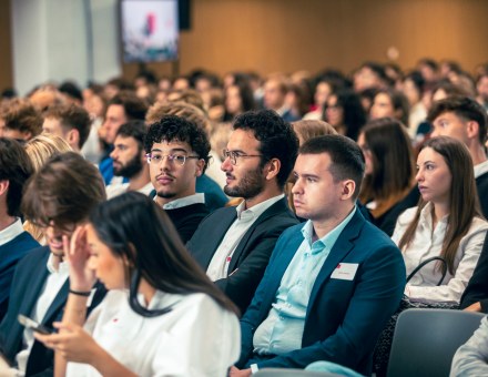 People during a conference