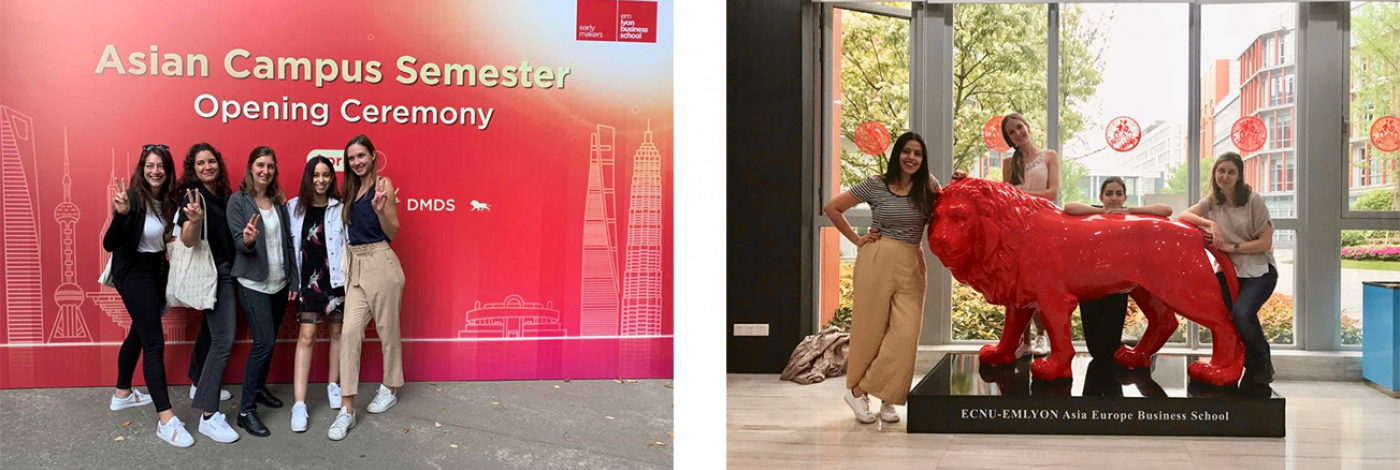 Our first days into a new exciting semester in Shanghai collage