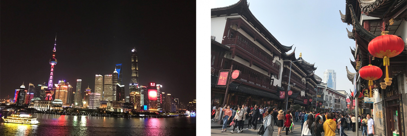 Our first days into a new exciting semester in Shanghai collage 