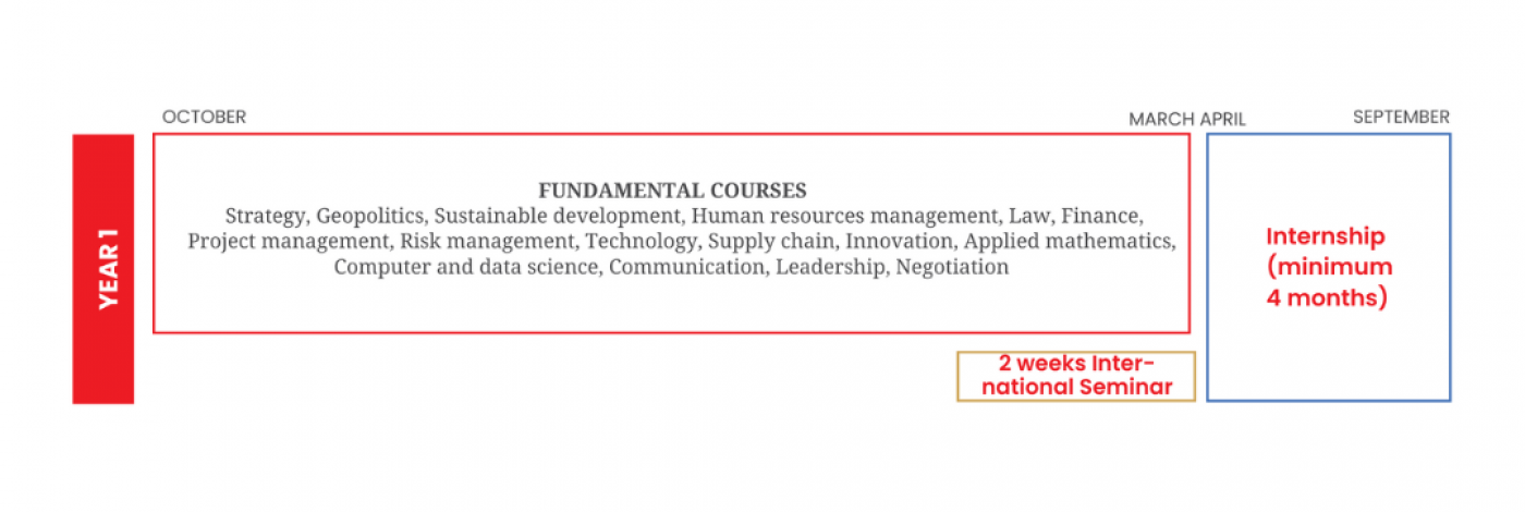 Structure programme SCOM - Y1