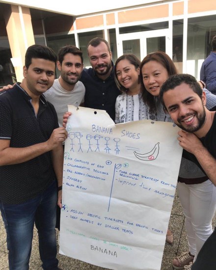 The Business Strategy Game was the International MBA students' first teamwork exercise (we had the chance to constantly changing teams, working with people with diversified professional and cultural backgrounds).